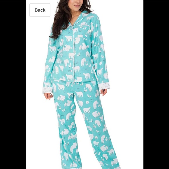 Polar bear flannel pajamas Clearance